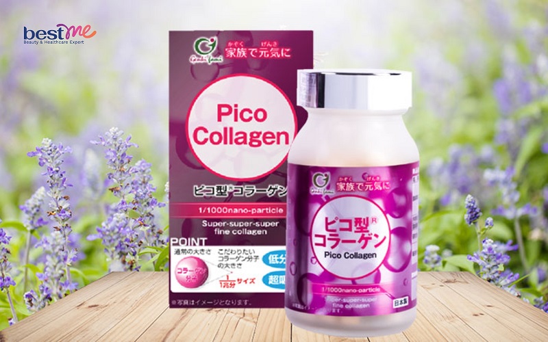 Viên uống collagen trắng da Genki Fami Pico Collagen