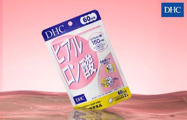 Viên uống DHC Hyaluronic Acid vừa cấp nước vừa giữ ẩm cho làn da