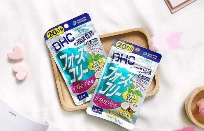 Viên DHC Forskohlii Soft Capsule làm giảm cảm giác thèm ăn