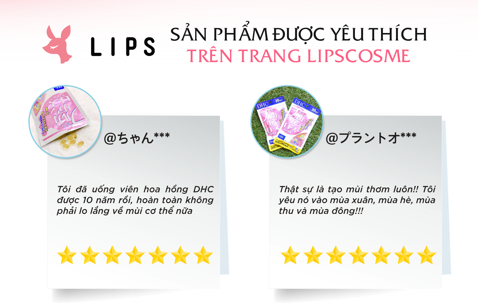 viên uống hoa hồng dhc review