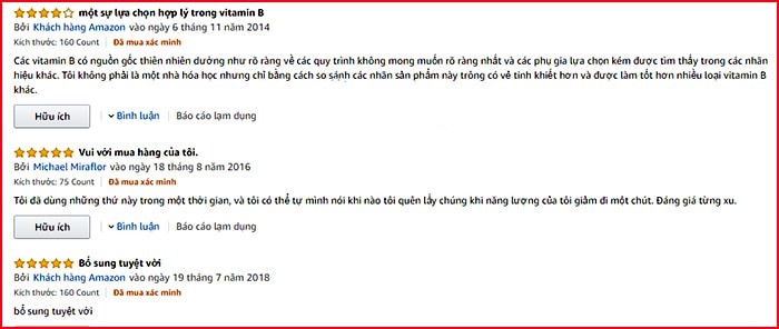 Viên uống Nature Made Vitamin B12 1000 mcg 400 viên có tốt không? - 6