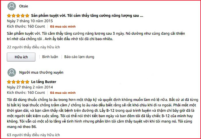 Viên uống Nature Made Vitamin B12 1000 mcg 400 viên có tốt không? - 7