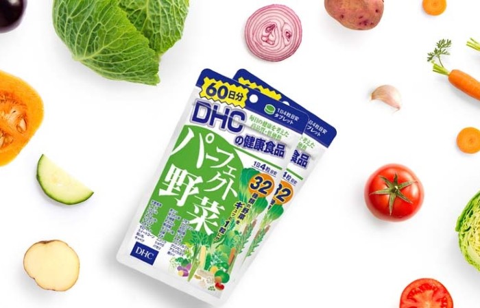 Viên uống rau củ DHC Perfect Yasai nổi tiếng trên thị trường