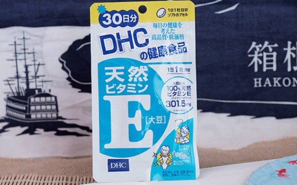 Viên uống vitamin E DHC chiết xuất hoàn toàn tự nhiên từ đậu nành