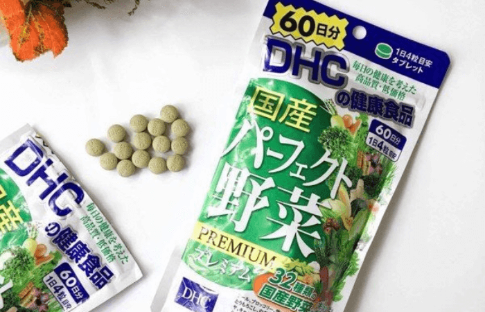 Thực phẩm chứa năng - DHC rau củ giúp cung cấp đầy đủ chất sơ và vitamin từ 32 loại rau củ