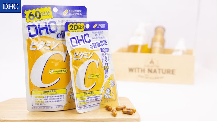 Viên uống DHC vitamin C giúp nâng cao sức khỏe của cơ thể và làn da