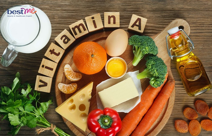Nhóm thực phẩm giàu vitamin A 