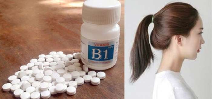 Vitamin B1 giúp kích thích mọc, tóc, giúp tóc nhanh dài
