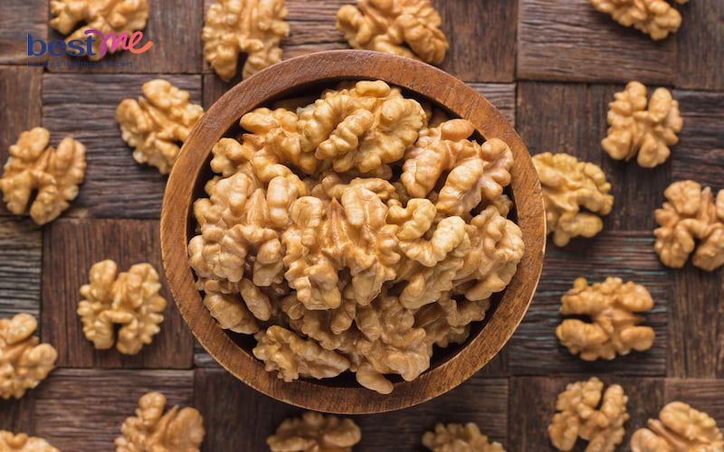 Óc chó là loại hạt có chứa hàm lượng biotin cao