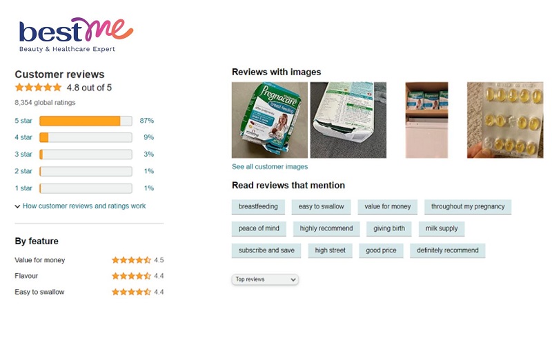 review-vitamin-me-cho-con-bu-pregnacare-breast-feeding-no1-loi-sua-6 Review vitamin mẹ cho con bú Pregnacare Breast Feeding No1 lợi sữa - 6