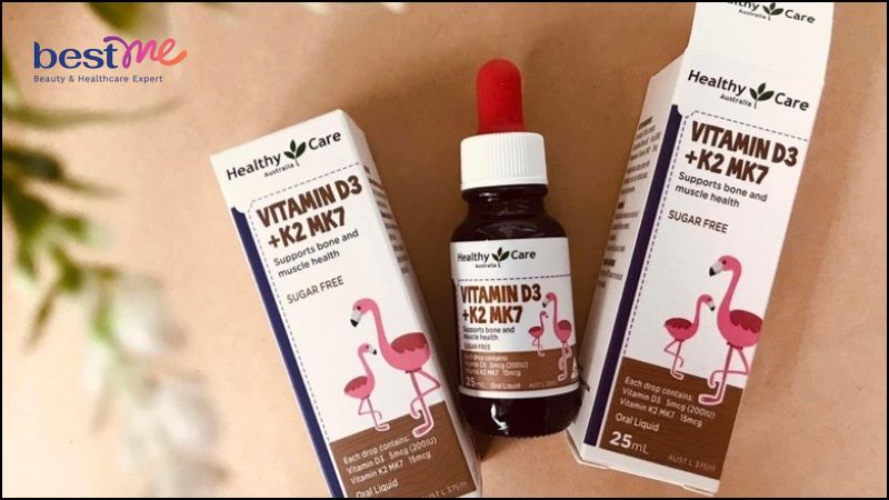 Vitamin D3 K2 MK7 Healthy Care