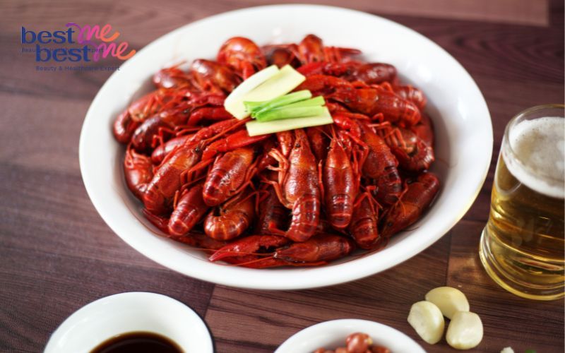 Vitamin e có trong thực phẩm nào? Tôm càng là thực phẩm giàu vitamin e