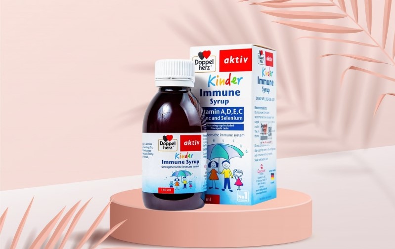Vitamin tổng hợp của Đức Kinder Immune dạng siro cho bé