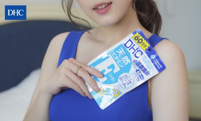 Viên uống vitamin E DHC giúp cấp ẩm và làm mềm da