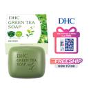 Xà bông rửa mặt trà xanh làm sạch sâu và dưỡng ẩm DHC Green Tea