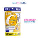 Viên uống DHC Vitamin C Hard Capsule bổ sung vitamin C hỗ trợ da sáng mịn