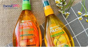 Review dầu dưỡng tóc Garnier Fructis Wunder Ol phục hồi tóc mềm mượt