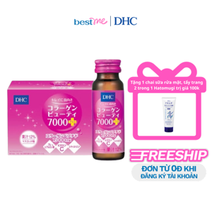 Collagen nước DHC Beauty 7000 Plus hỗ trợ tăng đàn hồi da