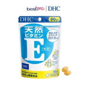 Viên uống DHC Natural Vitamin E Soybean bổ sung vitamin E hỗ trợ hạn chế lão hóa da