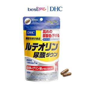 Viên uống DHC Luteolin Acid Uric Down hỗ trợ giảm axit uric