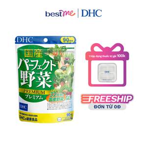 Viên uống DHC Perfect Vegetable hỗ trợ bổ sung rau củ quả, hỗ trợ tiêu hóa