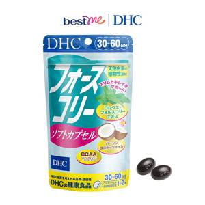 Viên uống DHC Forskohlii Soft Capsule dầu dừa hỗ trợ giảm cân