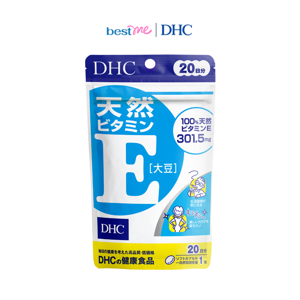 Thực phẩm bảo vệ sức khỏe DHC Natural Vitamin E Soybean dạng viên uống