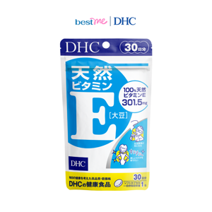 Thực phẩm bảo vệ sức khỏe DHC Natural Vitamin E Soybean dạng viên uống