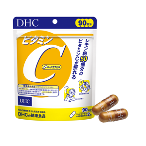 Viên uống Vitamin C DHC bổ sung vitamin C hỗ trợ da sáng mịn