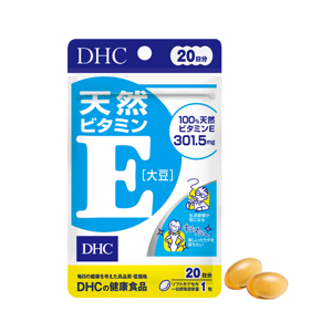 Thực phẩm bảo vệ sức khỏe DHC Natural Vitamin E (Soybean)