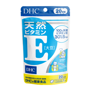 Viên uống vitamin E DHC Natural Vitamin E (soybean)