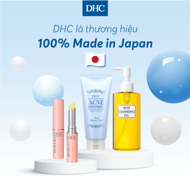 DHC là thương hiệu 100% Made in Japan