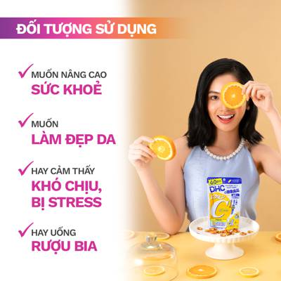 Viên uống vitamin C DHC Nhật Bản đẹp da (Mới nhất 2024) – Bestme.vn