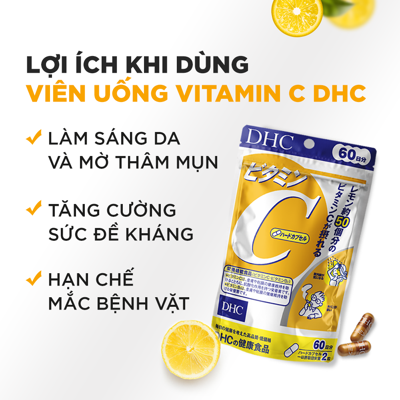 Viên uống vitamin C DHC Nhật Bản đẹp da (Mới nhất 2023) – Bestme.vn