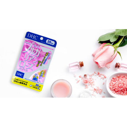Ưu điểm tinh dầu hoa hồng Bulgaria trong viên uống thơm cơ thể DHC