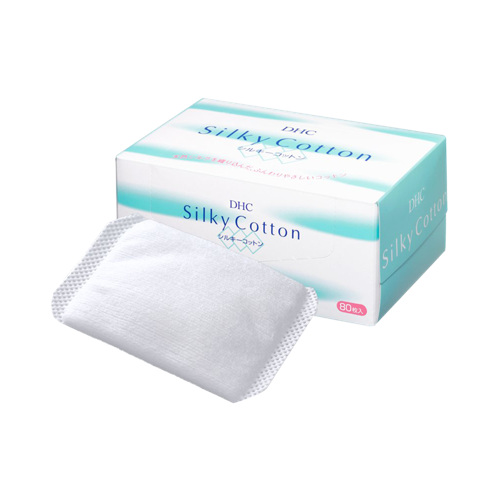 Bông tẩy trang DHC Silky Cotton 80pc