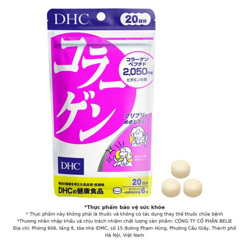 Thực phẩm bảo vệ sức khỏe DHC Collagen (NEW)