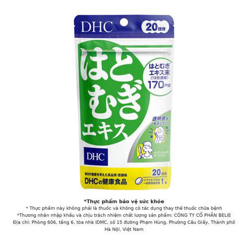 Thực phẩm bảo vệ sức khỏe DHC Adlay Extract