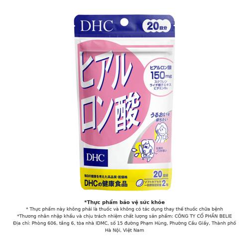 Thực phẩm bảo vệ sức khỏe DHC Hyaluronic Acid