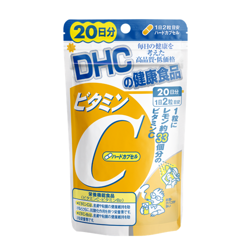 Viên uống vitamin C DHC Vitamin C Hard Capsule 20 ngày