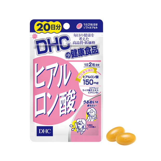 Viên uống DHC Hyaluronic Acid giúp giữ ẩm, cấp nước