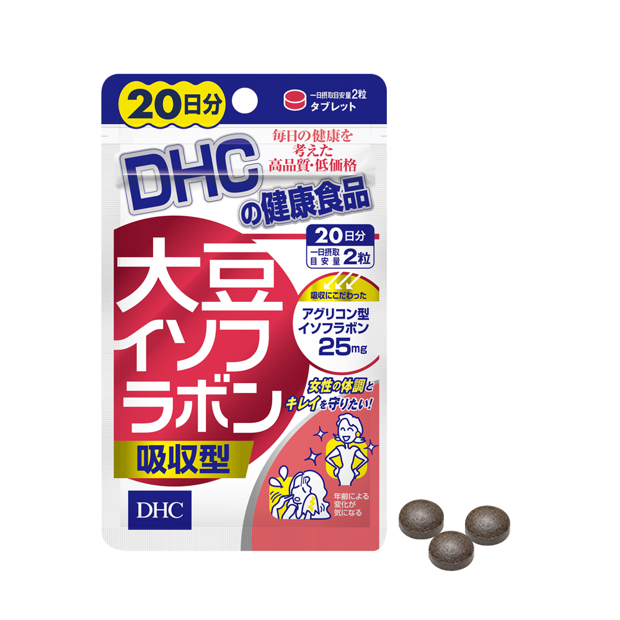 Viên uống mầm đậu nành DHC Soy Isoflavone Absorption Type 30 ngày