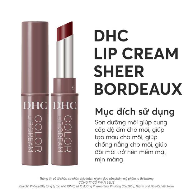 son dưỡng màu dhc