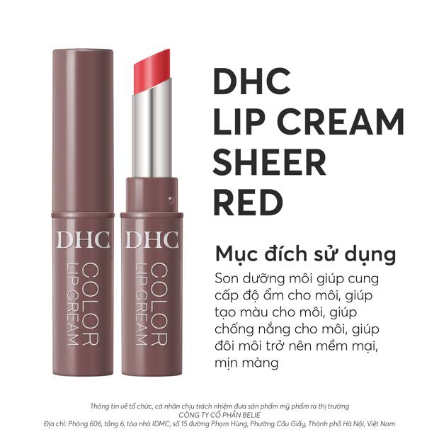 son dưỡng màu dhc
