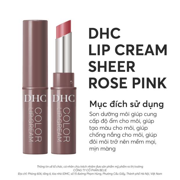son dưỡng màu dhc