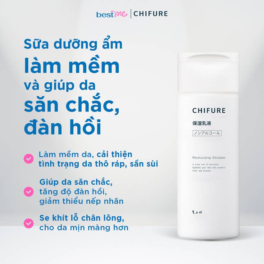 Sữa dưỡng ẩm Chifure Moisturizing Emulsion