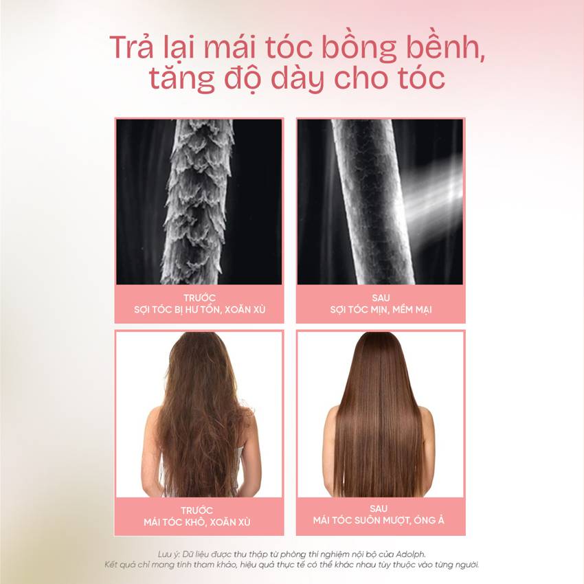 Dầu gội sạch sâu sảng khoái Adolph