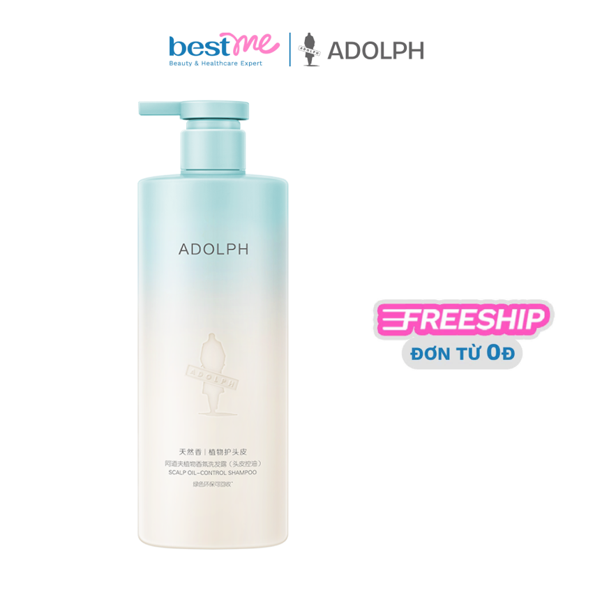 Dầu gội kiềm dầu Adolph