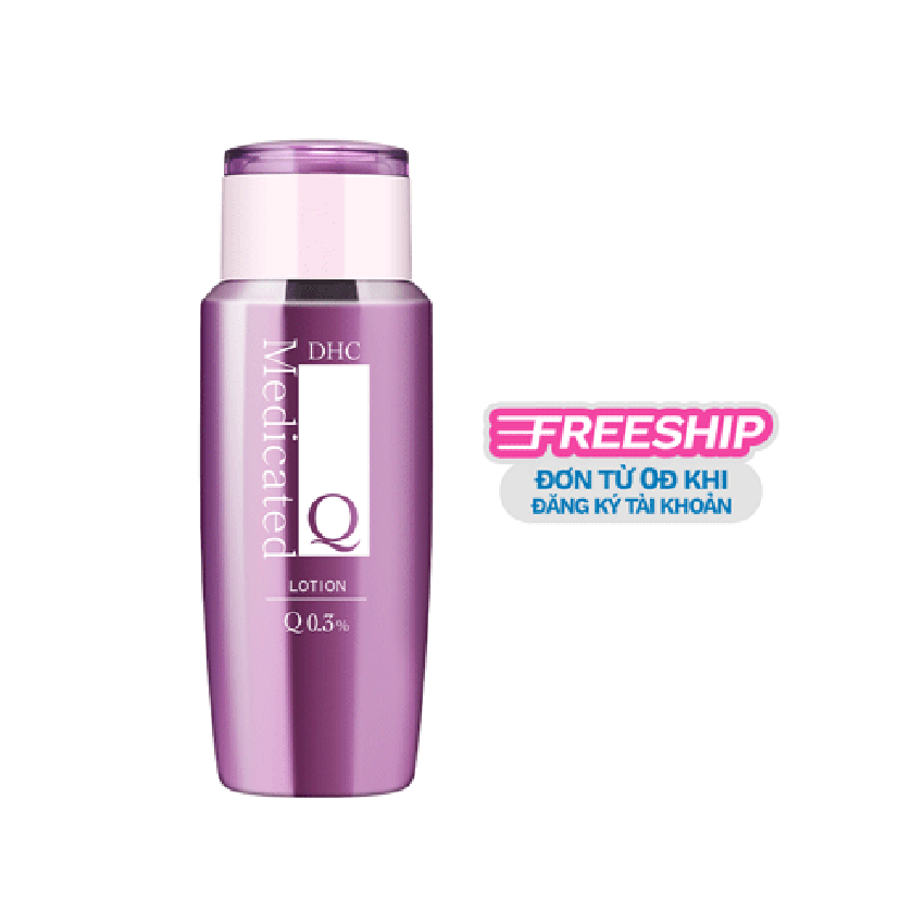 Nước hoa hồng siêu năng hỗ trợ chống lão hóa, dưỡng ẩm DHC Q Lotion