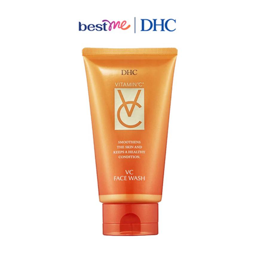 Sữa rửa mặt vitamin C làm sạch và duy trì da tươi sáng DHC VC Face Wash